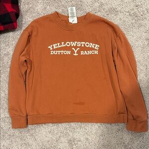 Target Men's Orange Crewneck Sweater